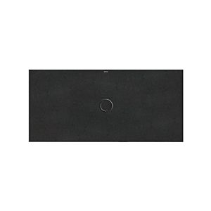 Bette BetteFloor Duschfläche 5949-790PLUS,T1 160x75cm, Glasur, Mini-Wannenträger, Midnight