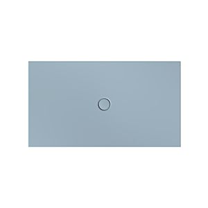 Bette BetteFloor Duschfläche 5966-418PLUS,T1 160x90cm, Glasur, Mini-Wannenträger, Blue Satin