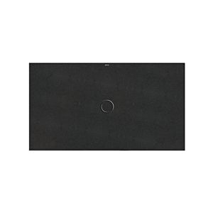 Bette BetteFloor Duschfläche 5966-790PLUS,T1 160x90cm, Glasur, Mini-Wannenträger, Midnight