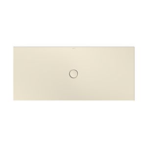 Bette BetteFloor shower area 5981-001PLUS, T1 180x80cm, glaze, Mini -tub support, pergamon