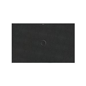 Bette BetteFloor Duschfläche 5969-790PLUS,T1 160x100cm, Glasur, Mini-Wannenträger, Midnight
