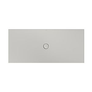 Bette BetteFloor Duschfläche 5981-410PLUS,T1 180x80cm, Glasur, Mini-Wannenträger, silver