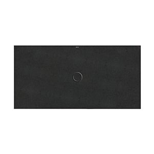 Bette BetteFloor Duschfläche 5988-790T1 180x90cm, Mini-Wannenträger, Midnight