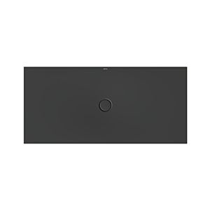 Bette BetteFloor Duschfläche 5989-402PLUS,T1 170x80cm, Glasur, Mini-Wannenträger, slate