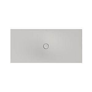 Bette BetteFloor Duschfläche 5989-410AE 170x80cm, Antirutsch/Pro, silver