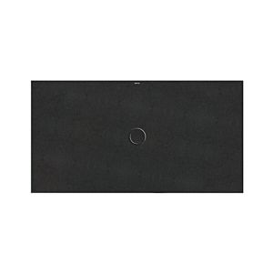 Bette BetteFloor Duschfläche 5991-790PLUS,T1 170x90cm, Glasur, Mini-Wannenträger, Midnight