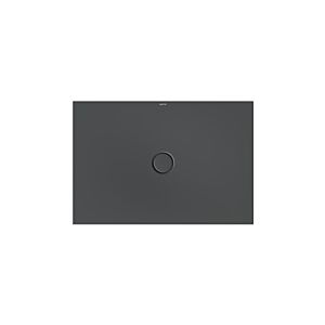 Bette BetteFloor surface de douche 8732-400T1 110x75cm, Mini support de bain, corbeau