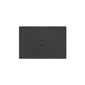 Bette BetteFloor Duschfläche 8732-402PLUS,T1 110x75cm, Glasur, Mini-Wannenträger, slate