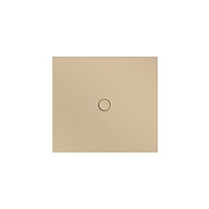 Bette BetteFloor surface de douche 8735-003PLUS 110x100cm, glaçure, beige bahama
