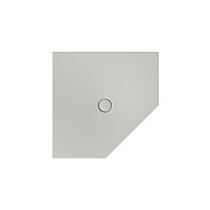 Bette BetteFloor Caro Duschfläche 7211-410AE Antirutsch/Pro, silver, 100x100cm