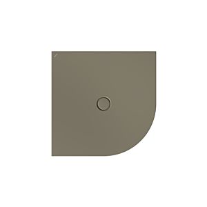 Bette BetteFloor Corner shower area 5451-404AE anti-slip / Pro , graphite, 100x100cm