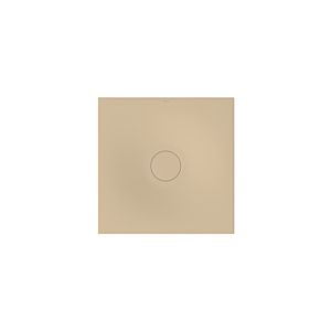 Bette BetteAir Duschfliese 7350-003AE,T2 900 x 900 mm, bahama beige, Rechteck, glasierter Titan-Stahl, mit Minimum-Täger