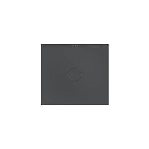 Bette BetteAir 7351-400T2 1000 x 900 mm, corbeau, rectangle, acier au titane émaillé, avec support minimum