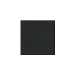 Bette BetteAir Duschfliese 7352-035PLUS 1000 x 1000 mm, ebony, Rechteck, glasierter Titan-Stahl