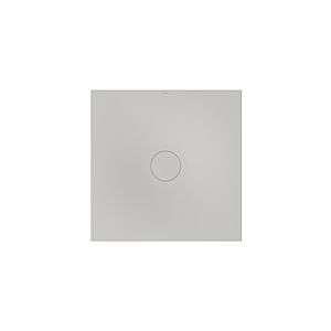 Bette BetteAir 7352-410PLUS,T2 1000 x 1000 mm, argent, rectangle, acier au titane émaillé, avec support minimum