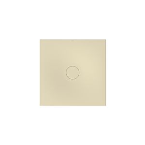 Bette BetteAir 7352-441AE,T2 1000 x 1000 mm, crème, rectangle, acier au titane émaillé, avec support minimum