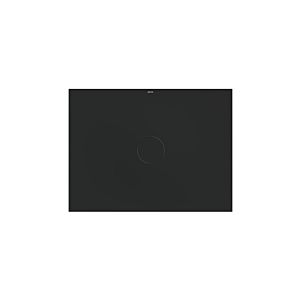 Bette BetteAir tile 7354-035PLUS,T2 1200 x 900 mm, ebony, rectangle, glazed titanium steel, with minimum support