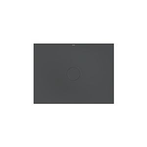 Bette BetteAir 7354-400AE,T2 1200 x 900 mm, corbeau, rectangle, acier au titane émaillé, avec support minimum