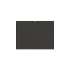 Bette BetteAir Duschfliese 7354-401T2 1200 x 900 mm, anthracite, Rechteck, glasierter Titan-Stahl, mit Minimum-Täger