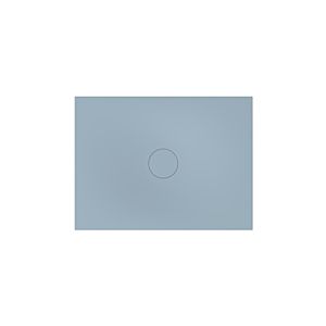 Bette BetteAir 7354-418PLUS,T2 1200 x 900 mm, bleu satiné, rectangle, acier au titane émaillé, avec support minimum