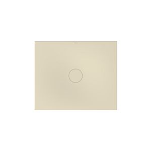 Bette BetteAir 7355-006T2 1200 x 1000 mm, jasmin, rectangle, acier au titane émaillé, avec support minimum