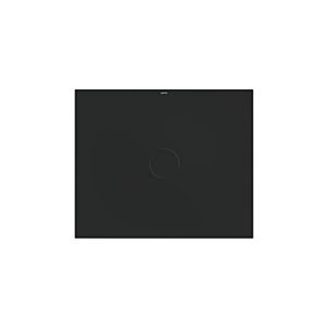 Bette BetteAir tile 7355-035PLUS,T2 1200 x 1000 mm, ebony, rectangle, glazed titanium steel, with minimum support