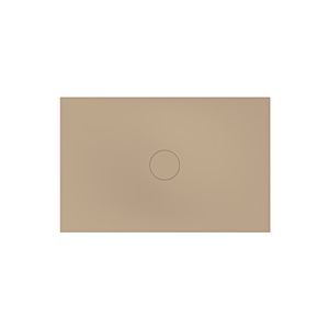 Bette BetteAir tile 7356-425AE,T2 1400 x 900 mm, greige, rectangle, glazed titanium steel, with minimum support