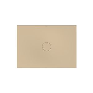 Bette BetteAir 7357-003PLUS,T2 1400 x 1000 mm, beige bahama, rectangle, acier au titane émaillé, avec support minimum