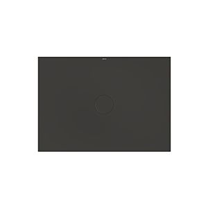 Bette BetteAir 7357-401AE,T2 1400 x 1000 mm, anthracite, rectangle, acier au titane émaillé, avec support minimum