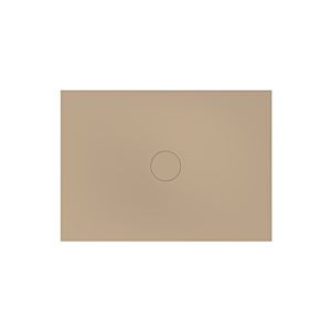 Bette BetteAir 7357-425AE,T2 1400 x 1000 mm, grège, rectangle, acier au titane émaillé, avec support minimum