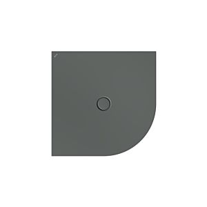 Bette BetteFloor Corner zone de douche 5451-403AE antidérapant / Pro , fumée, 100x100cm