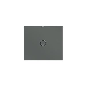 Bette BetteFloor Duschfläche 8751-403PLUS,T1 90x80cm, Glasur, Mini-Wannenträger, smoke