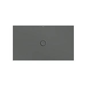 Bette BetteFloor Duschfläche 5801-403PLUS 140x80cm, Glasur, smoke