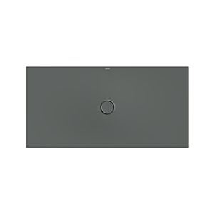 Bette BetteFloor Duschfläche 5939-403T1 150x75cm, Mini-Wannenträger, smoke