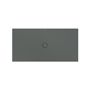 Bette BetteFloor Duschfläche 5957-403T1 160x80cm, Mini-Wannenträger, smoke