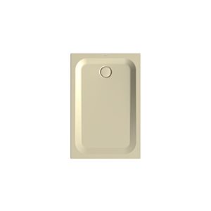 Bette BetteUltra Duschwanne 1680-441PLUS 120x80x3,5cm, Glasur, cream