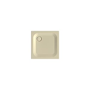 Bette BetteUltra Duschwanne 5529-441PLUS 75x75x2,5cm, Glasur, cream