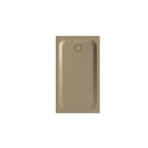 Bette BetteUltra douche 5804-417T 140x80x3,5cm, support baignoire, noisette