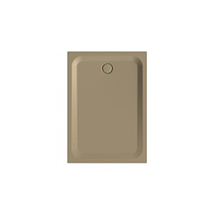 Bette BetteUltra douche match0 5838-417AE 140x100x3,5cm, antidérapant / Pro , noisette