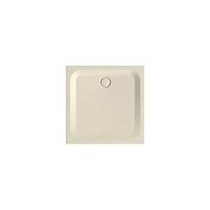 Bette BetteUltra Duschwanne 5940-001T 100x100x2,5cm, Wannenträger, pergamon
