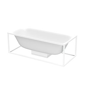 Bette BetteLux Bette Shape ilôt 3451-000 170x75x45cm, blanc, blanc