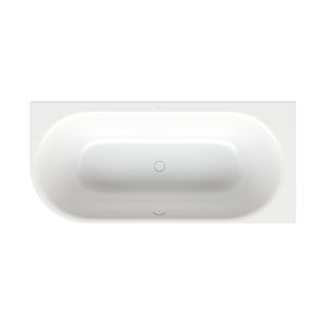 Bette BetteLux Oval Silhouette Badewanne 3436-004CELVS edelweiß, 185x85x45cm