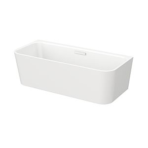 Bette BetteArt baignoire 3480-287CWVHK starwhite, 180x80x42cm, installation devant le mur