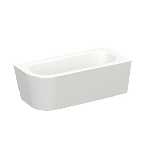 Bette BetteStarlet V silhouette baignoire 6680-440CELVK neige, 165x75x42cm, avec tablier