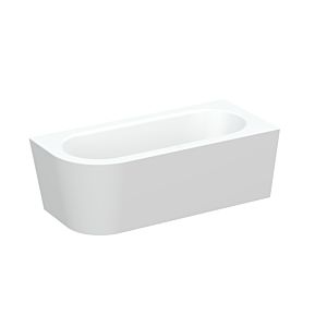 Bette BetteStarlet V Silhouette Badewanne 6680-004CELVK edelweiß, 165x75x42cm, mit Schürze