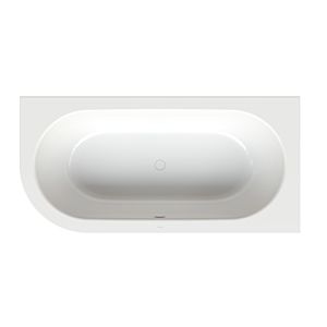 Bette BetteStarlet V Silhouette Badewanne 6720-000CELVK weiß, 195x95x42cm, mit Schürze