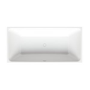 Bette Badewanne BetteLoft 3173000 Plus 190x90cm, weiß Glasur Plus, Mittelablauf