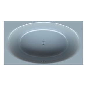 Bette BetteEve Badewanne 6042-418PLUS 180x100x45cm, Glasur, Blue Satin