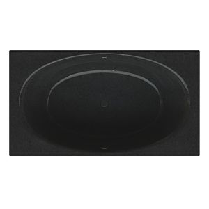 Bette BetteEve bath 6042-790PLUS 180x100x45cm, glaze, Midnight