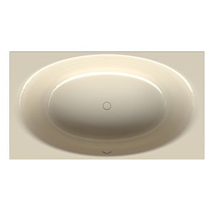 Bette BetteEve Badewanne 6042-001PLUS 180x100x45cm, Glasur, pergamon